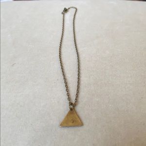 Triangle necklace